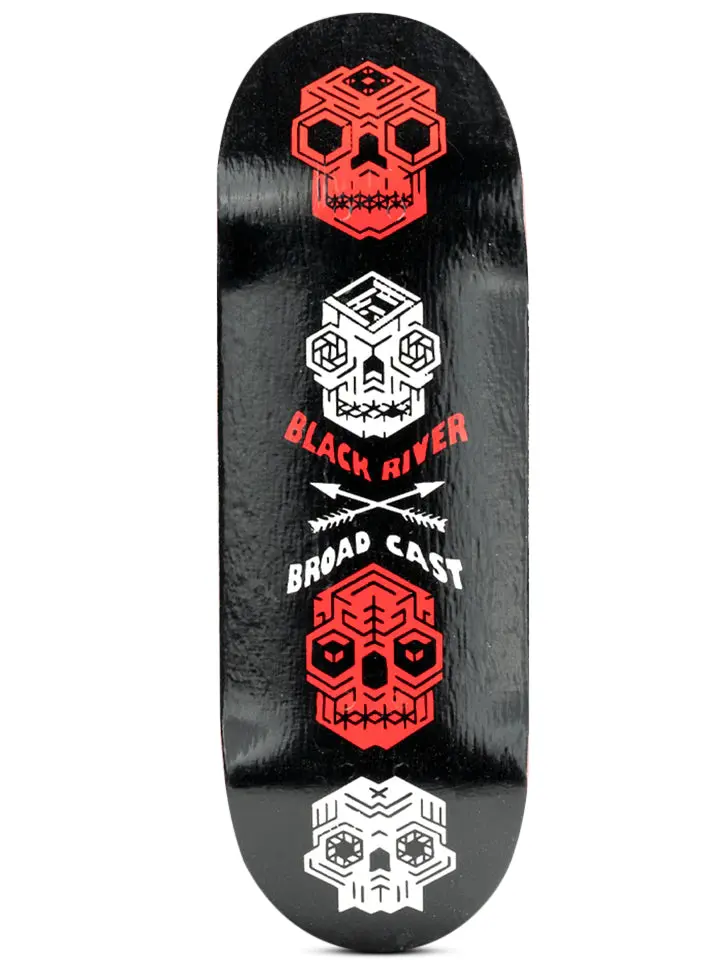 Blackriver 7 Ply Fingerboard Deck - Broadcast Totem 1