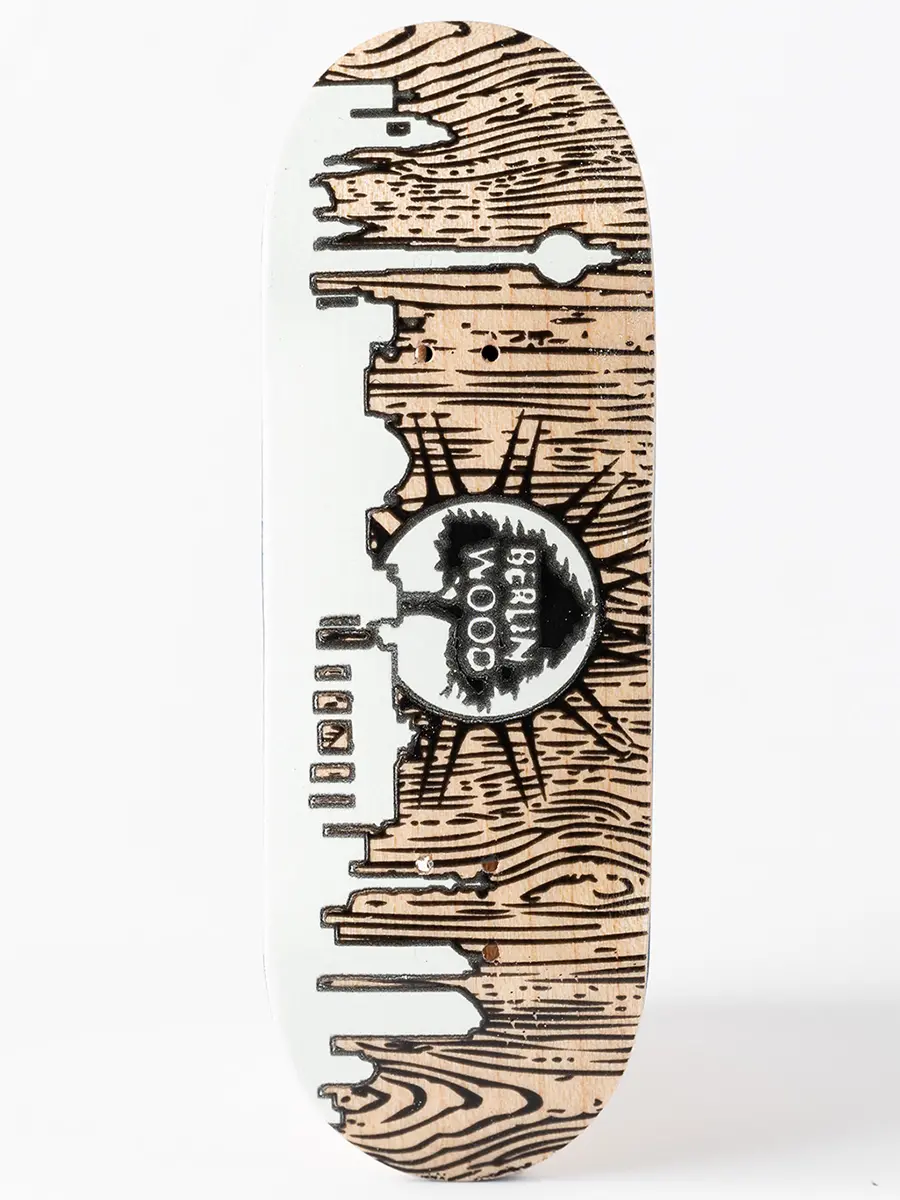 Berlinwood Fingerboard Deck - Bw Skyline Gitd 1