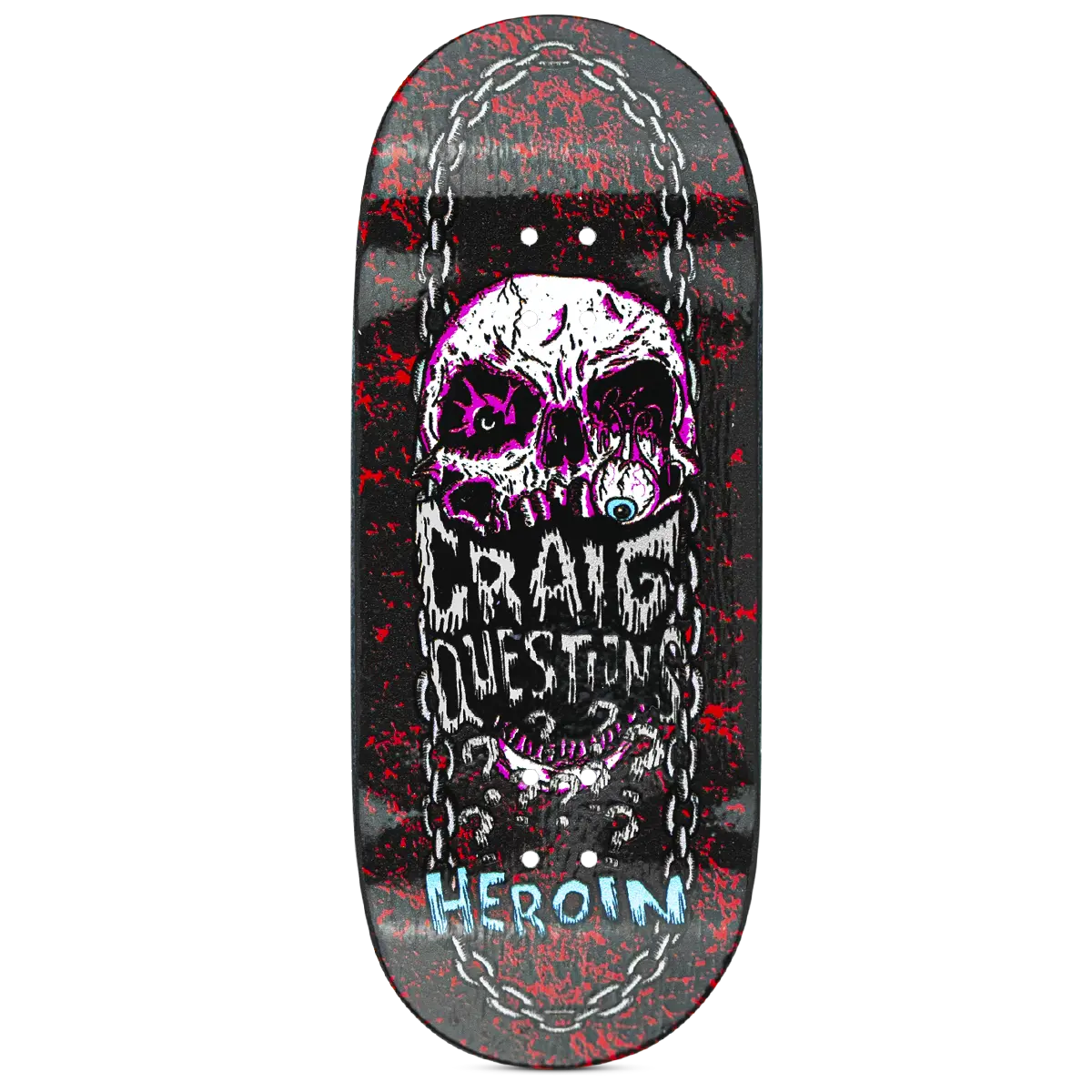 Maple Lab Fingerboard Deck - Craig Questions Knock Off 1