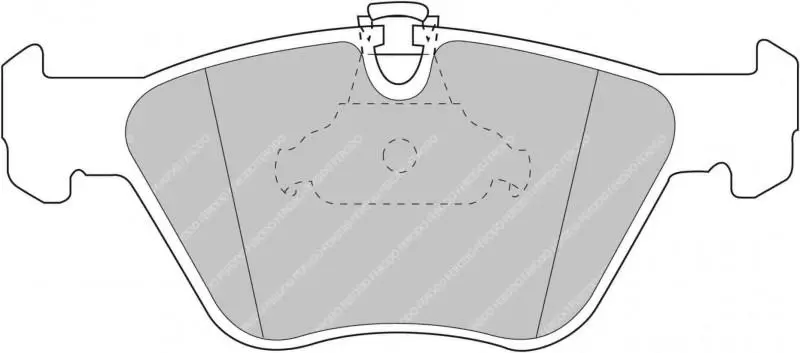 Ferodo Fcp1073h Ds2500 Front Racing Brake Pads E86 Z4 Coupe 2