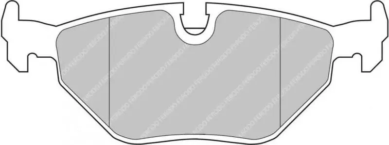 Ferodo Fcp578w Ds1.11 Rear Racing Brake Pads - E36 M3, Z3 M Coupe 2