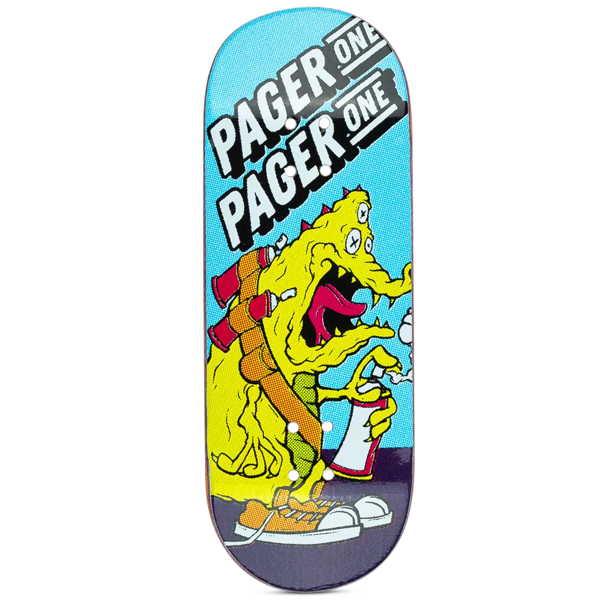 Chems Fingerboard Deck - Pager One Pro Model 1