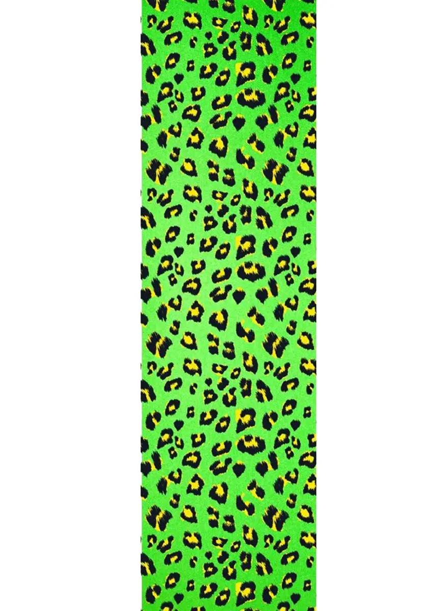 Flik Neon Green Leopard Grip Tape 1