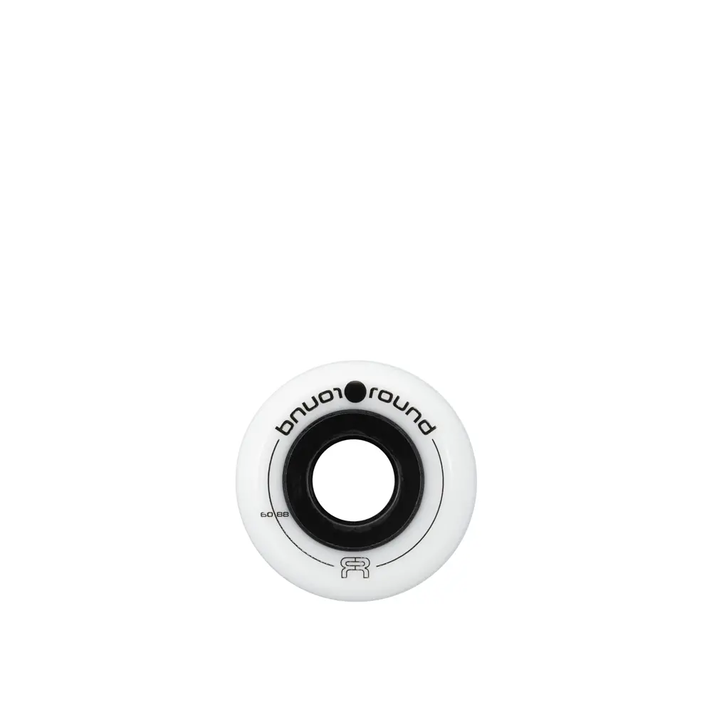 Fr Round Wheels 60Mm/88A - White (4 Pack) 1