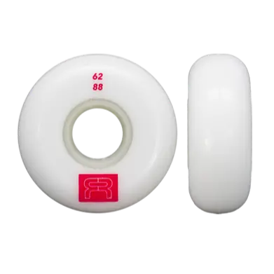 Fr - The Rec Street Wheels - 62Mm / 88A - White - X4 1
