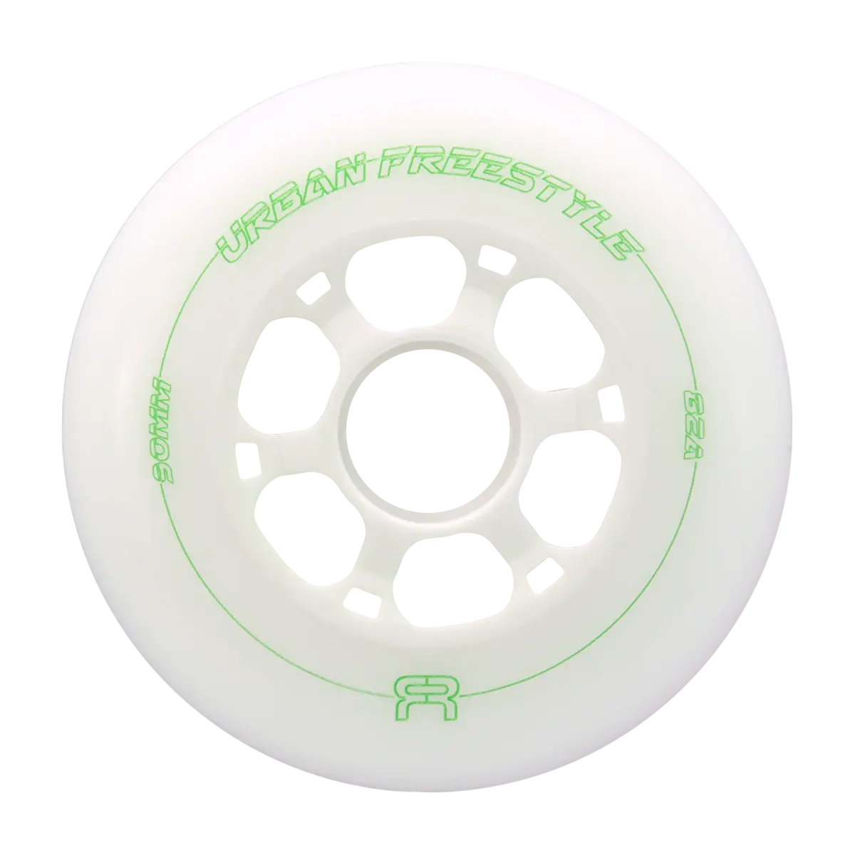 Fr Urban Freestyle Wheels 90Mm/82A - White (4 Pack) 1