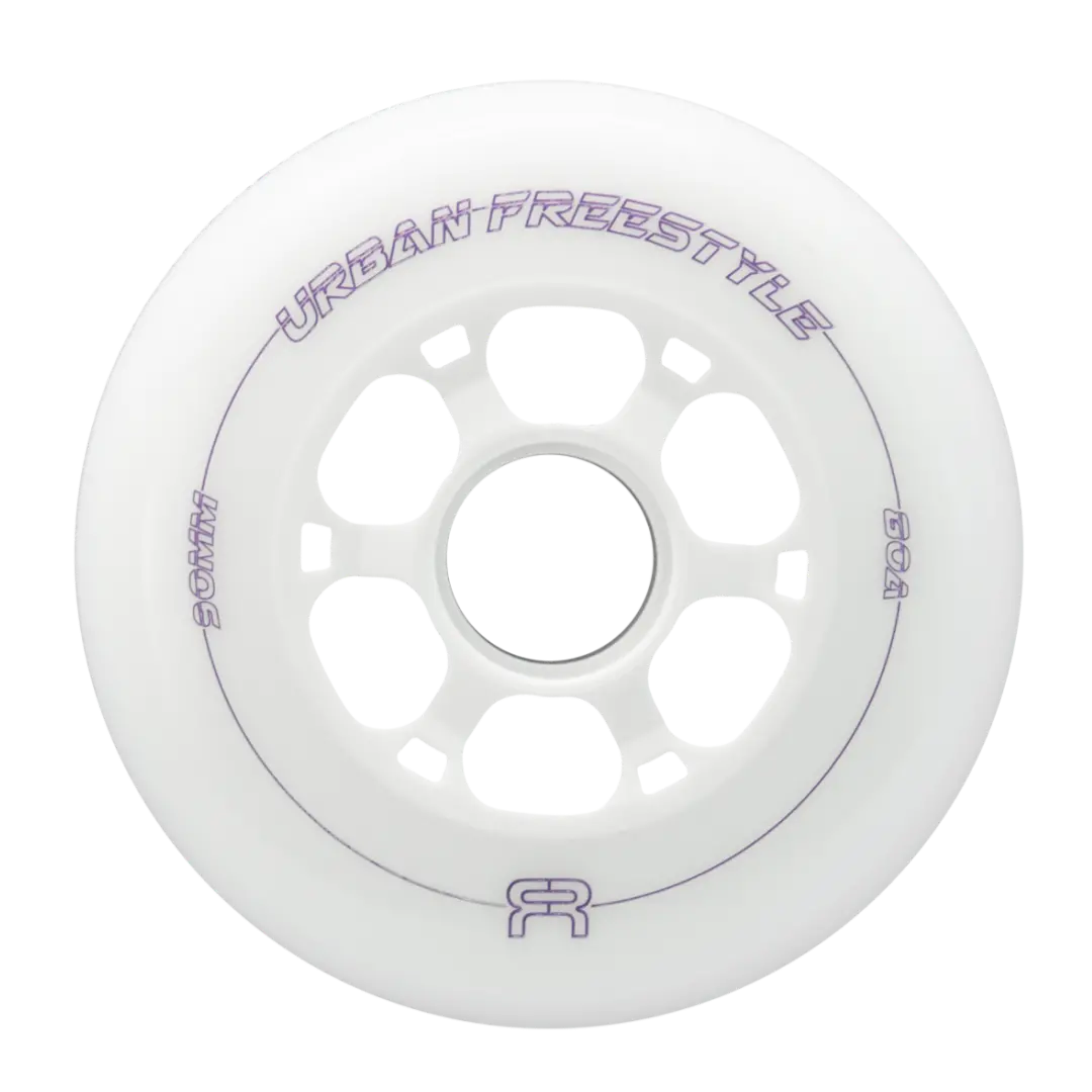 Fr Urban Freestyle Wheels 90Mm/80A - White (4 Pack) 1