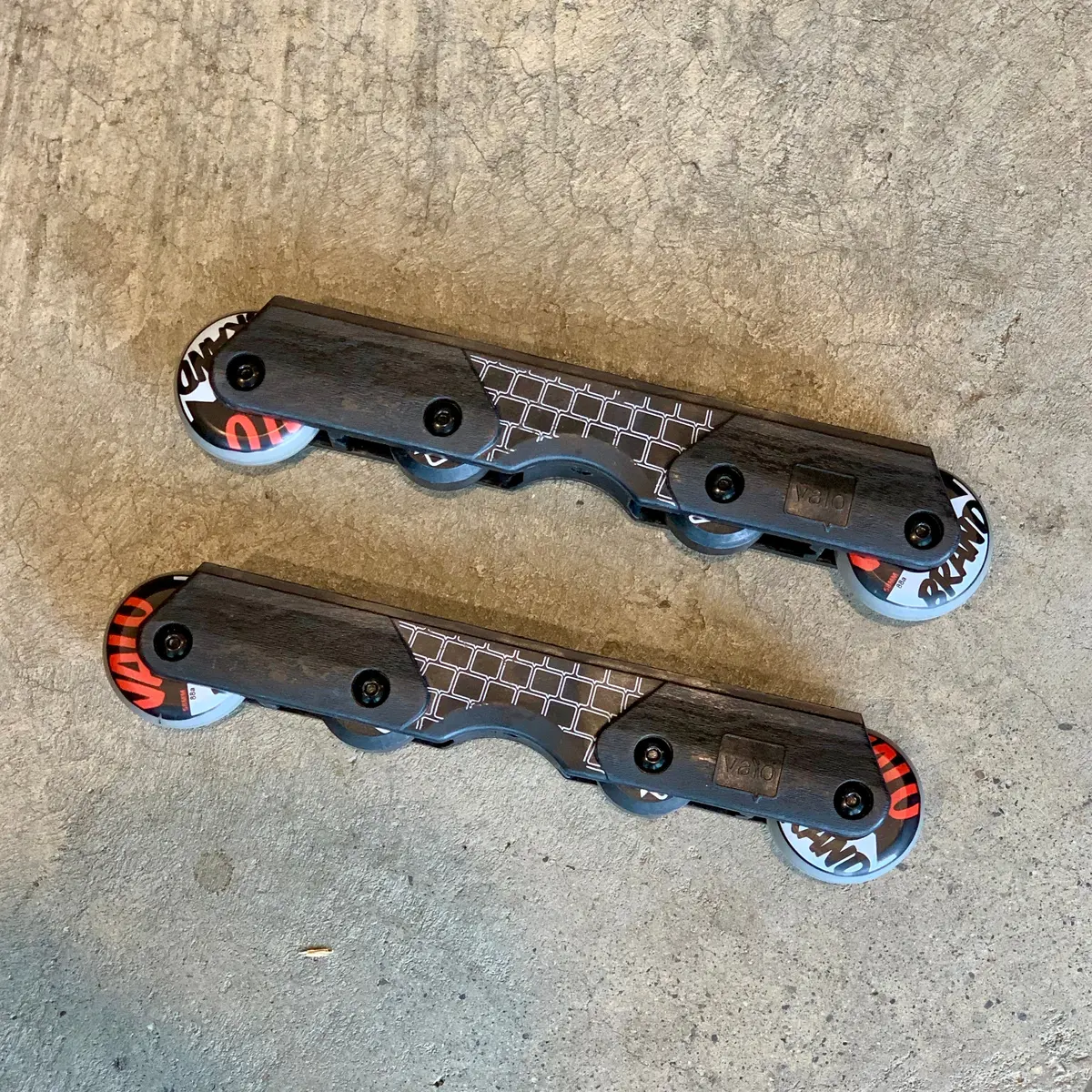 Valo Anti-Rocker Complete Frames - Black 1