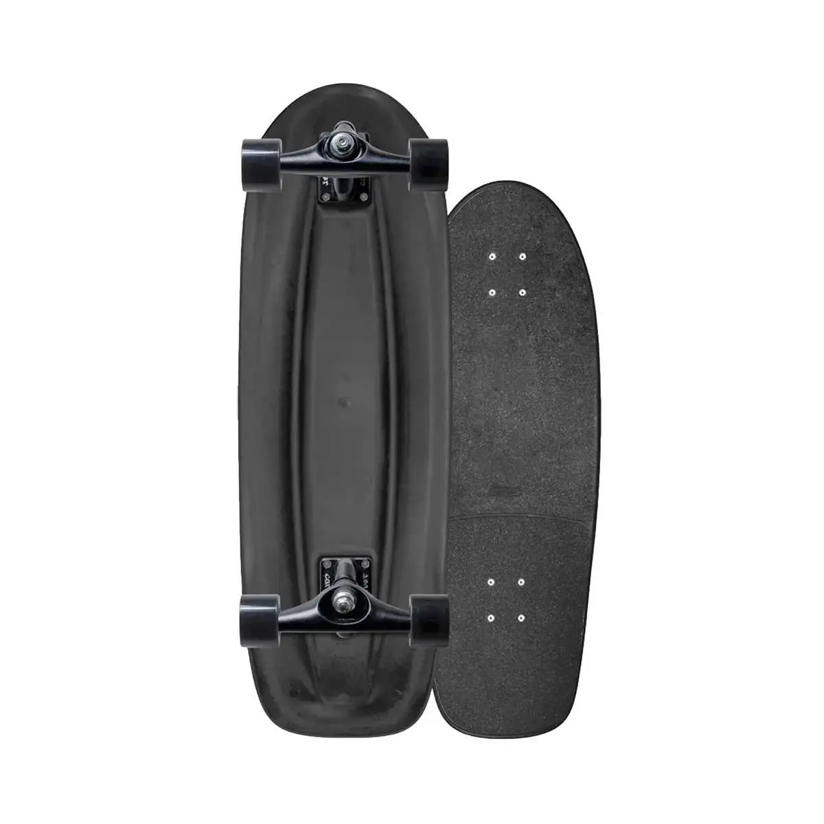 Carver Ghostnet Black Cx/C7 Surf Skate 31" X 10" 1