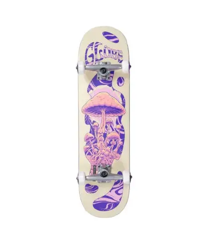 Globe G1 Mind Expansion 8.5" Complete - Off-White/Purple 1