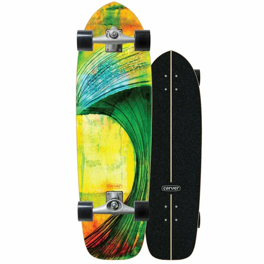 Carver Green Room Cx/C7 Surf Skate 33.75" X 9.875" 1