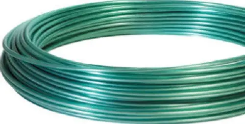 Hillman 122090 50' Ft Green Vinyl Jacketed Clothesline Wire - Quantity Of 24 1