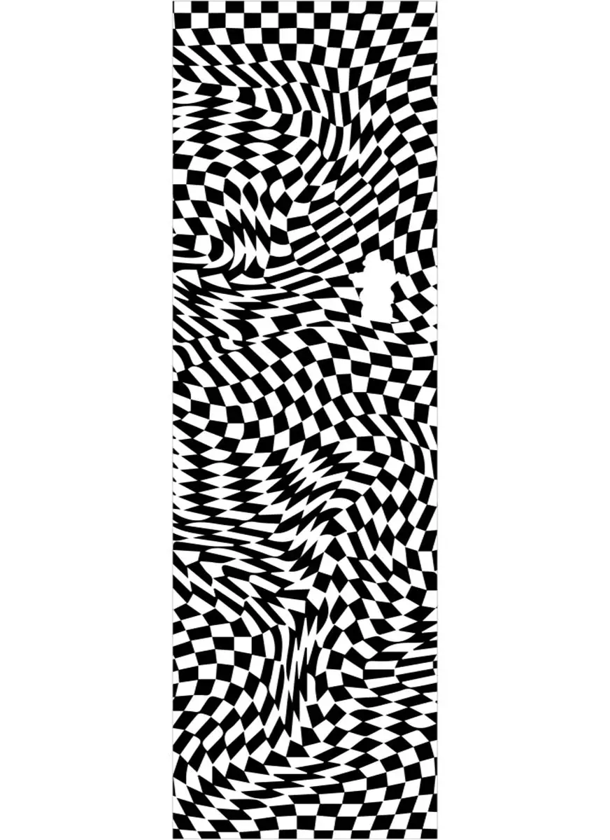 Grizzly Trippy Checkboard Grip Tape 1
