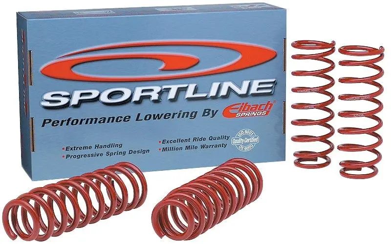 Eibach Sportline Kit For Mustang 79-93 Coupe V8 & Cobra (Exc. Convert)/ 94-04 Coupe V8-4.6 & 5.0 (Ex 2