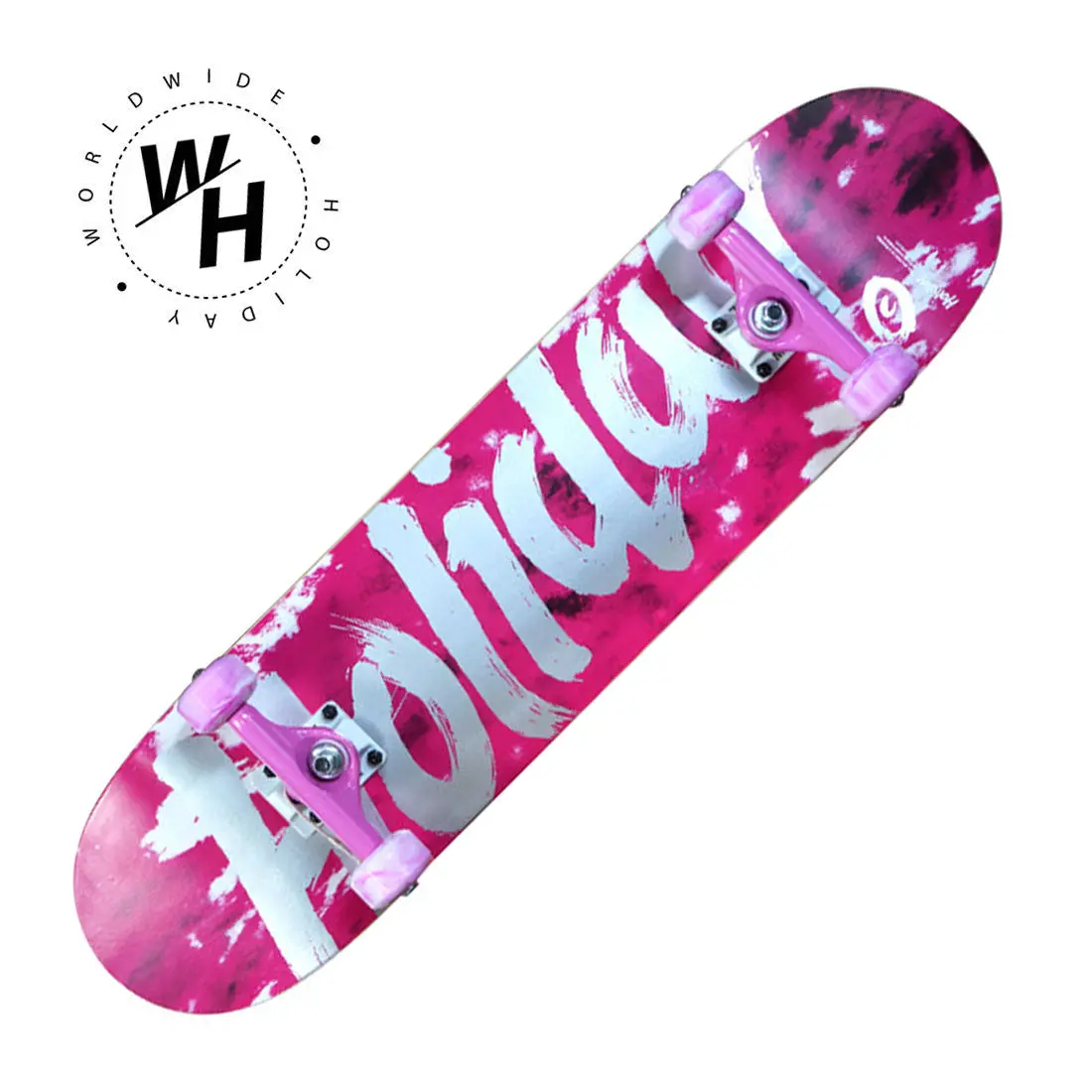 Holiday Tie Dye 7.25 Mini Complete - Pink 1