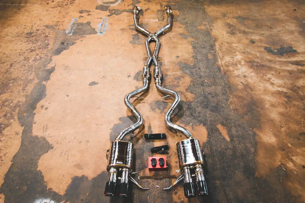 Bmw E9x M3 Valved Sport Exhaust System (V2) 9