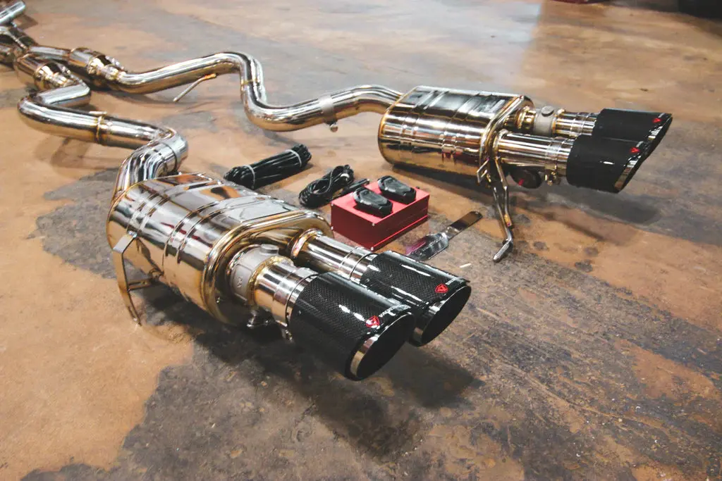 Bmw E9x M3 Valved Sport Exhaust System (V2) 9