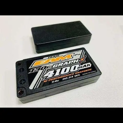 Team Eam 4100Mah 130C Ulcg Shorty Lipo 1