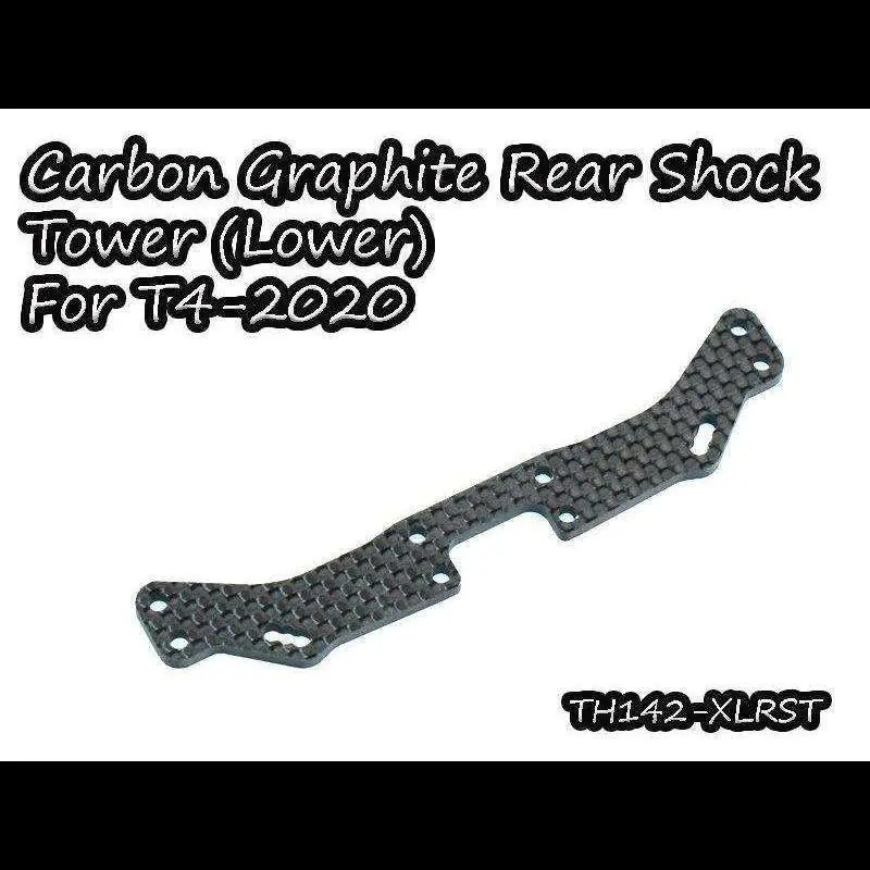 Vigor Rc Carbon Graphite Lower Rear Shock Tower For T4-2020 1