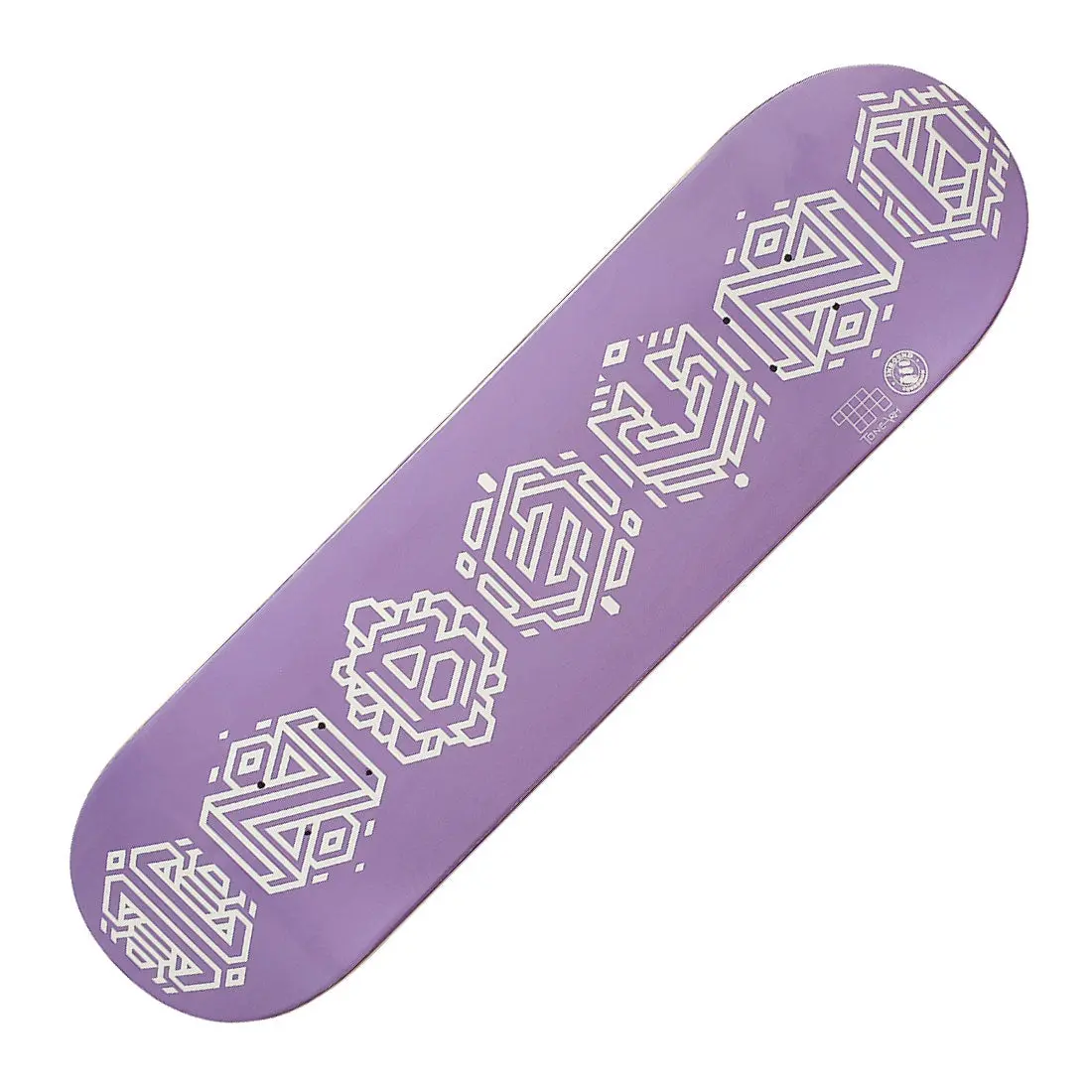 Inbound Isometric Logo 7.75 Deck - Purple 1