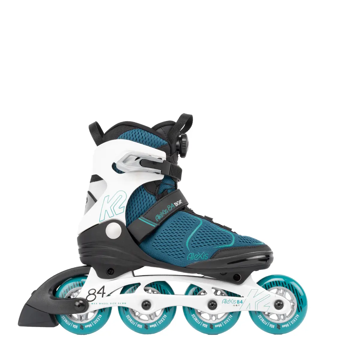 K2 Alexis 84 Boa - Teal/White 1