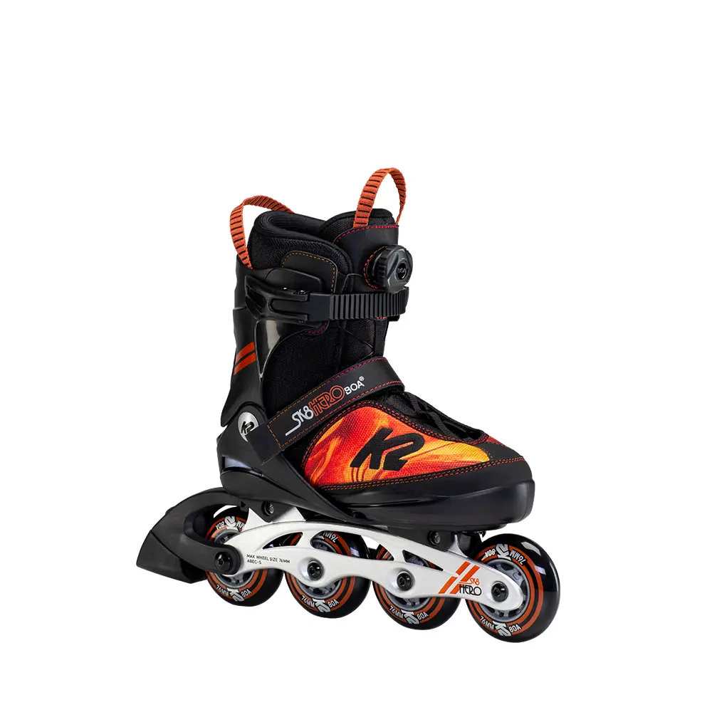 K2 Sk8 Hero Boa Alu - Orange Swirl 1