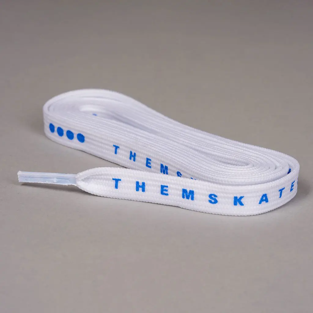 Them X Derby Wax Laces - White 72" 1