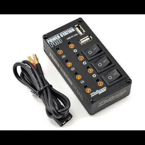 Muchmore Power Station Pro Multi Distributor Black (With Tow Usb Charging Port) 1
