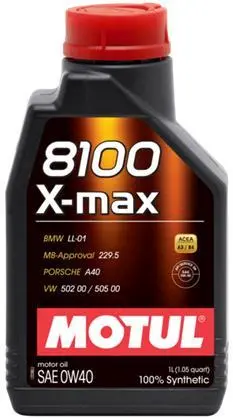 Motul 8100 X-Max Oil 0W-40 - 1L 1