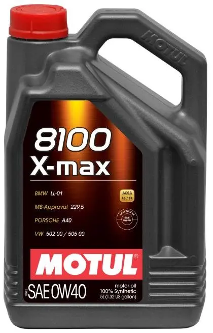 Motul 8100 X-Max Oil 0W-40 - 5L 1