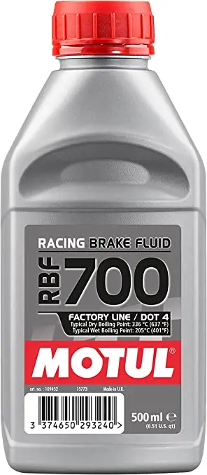 Motul Rbf 700 Factory Line Racing Dot 4 Brake Fluid - 1/2L 1