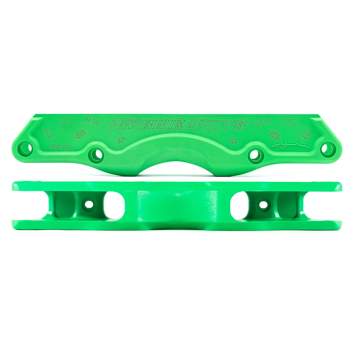 Oysi Chassis - Robbie Pitts Fluro Green 1