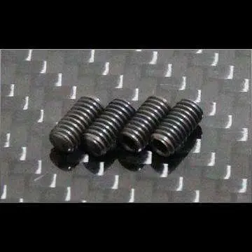 Rc Mission Rounded Down Stop Screw Set - Droop Screw 1