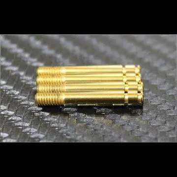 Rc Mission Shock Shaft 3 X 22Mm Titanium Coated For Xray T 4 Ulp Shock Shaft 1