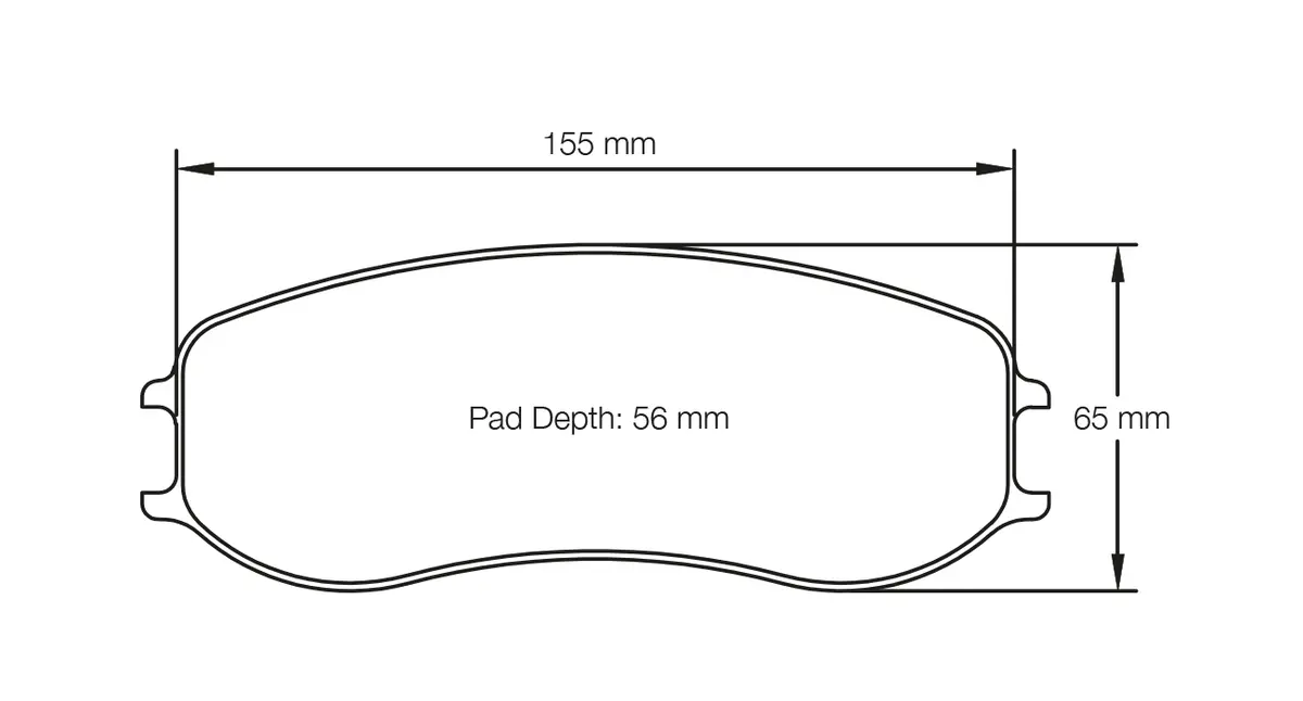 Pagid 4928 - Porsche 991 Gt3 Cup / Mr [28Mm] Front 1