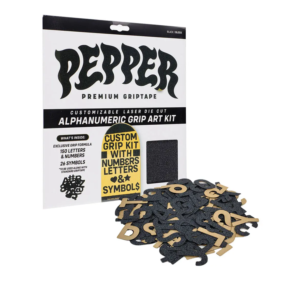 Pepper Grip Alphanumeric Grip Kit 1