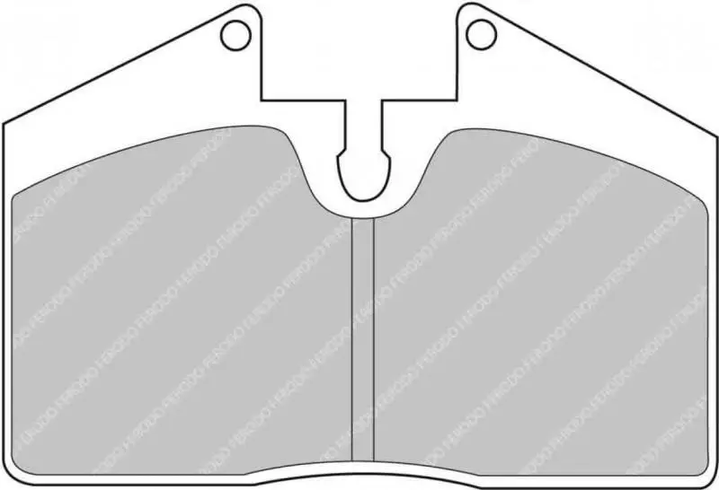 Ferodo Ds2500 Racing Brake Pads For Porsche 968 3.0 16V/Clubsport/Turbo - Front/Rear 2