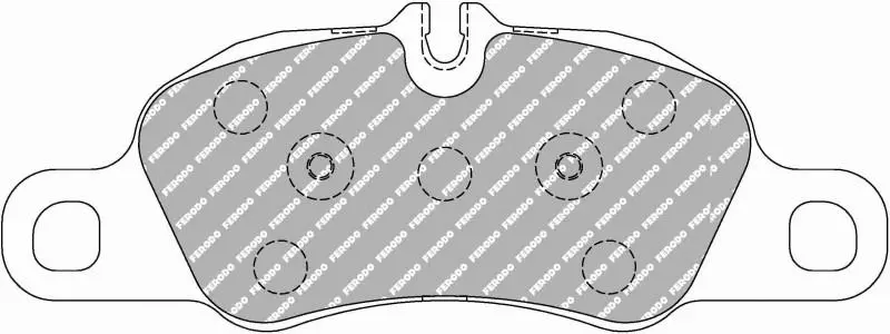 Ferodo Ds3.12 Racing Brake Pads For Porsche 981 Boxster/S/Gts/Spyder - Front 2