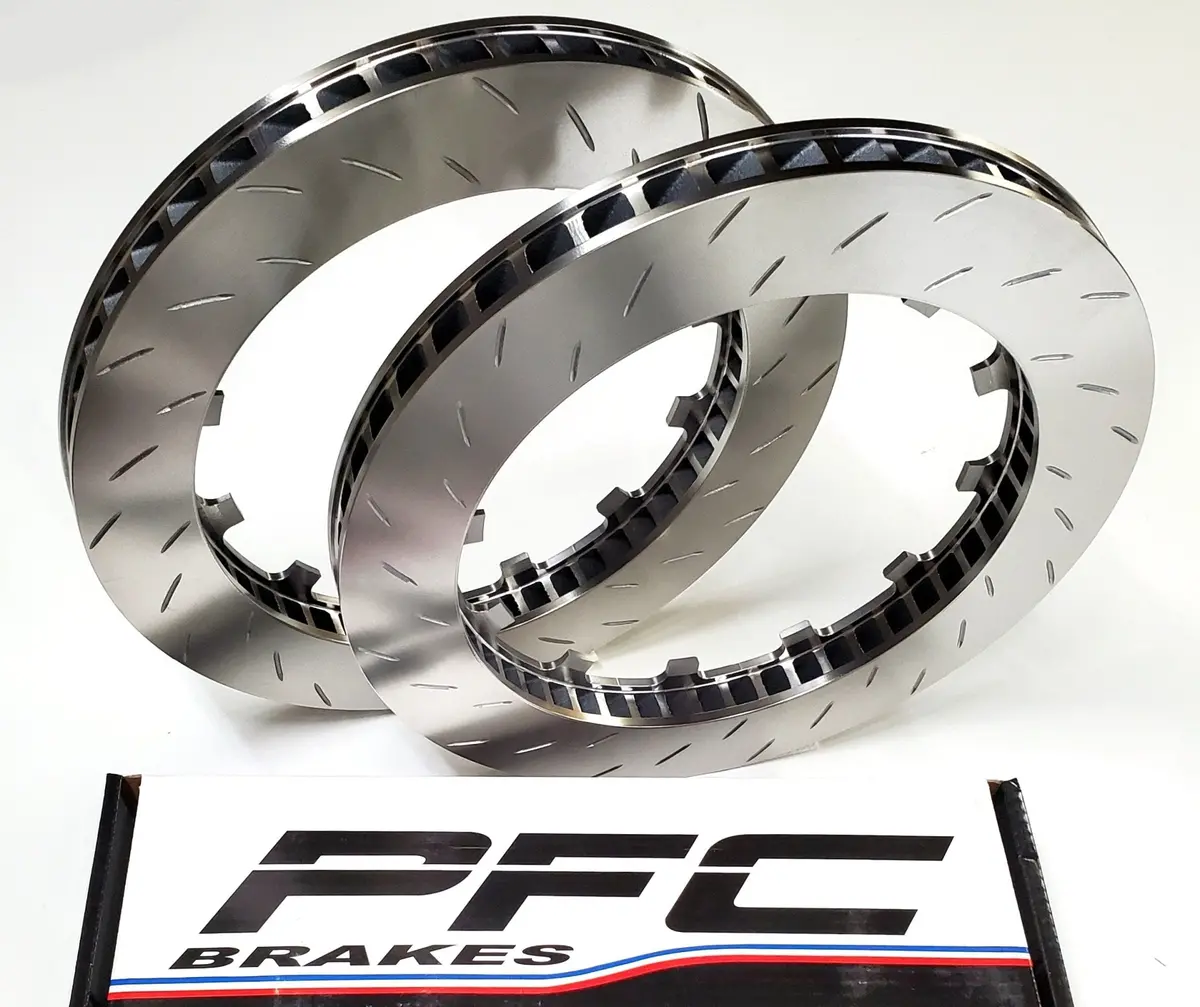 Pfc Replacement Rings For Porsche 981/718 Cayman Gt4 (Pccb To Iron Conversion) - 410Mm Front 1