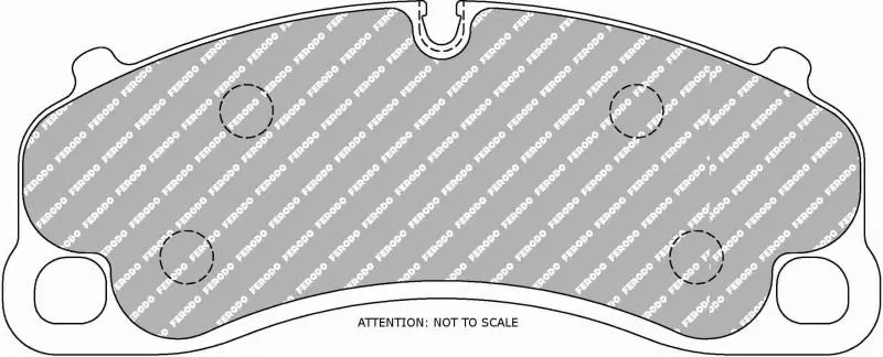 Ferodo Ds2500 Racing Brake Pads For Porsche 992 Carrera S/4S - Front 2