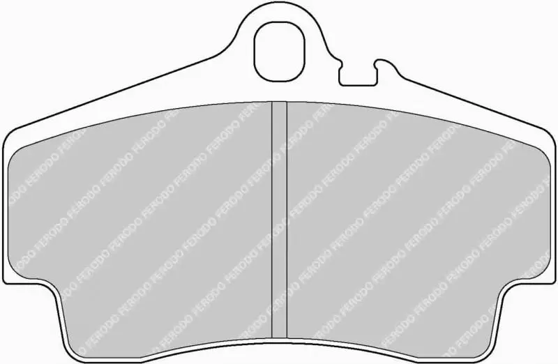 Ferodo Ds2500 Racing Brake Pads For Porsche 996 Carrera/4 - Rear 2