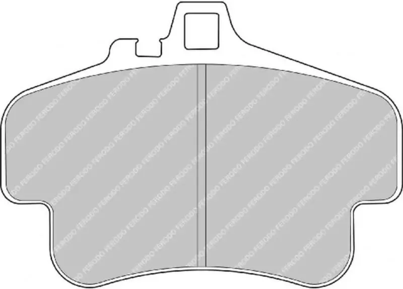 Ferodo Ds1.11 Racing Brake Pads For Porsche 997.1 Carrera/4 - Front 2