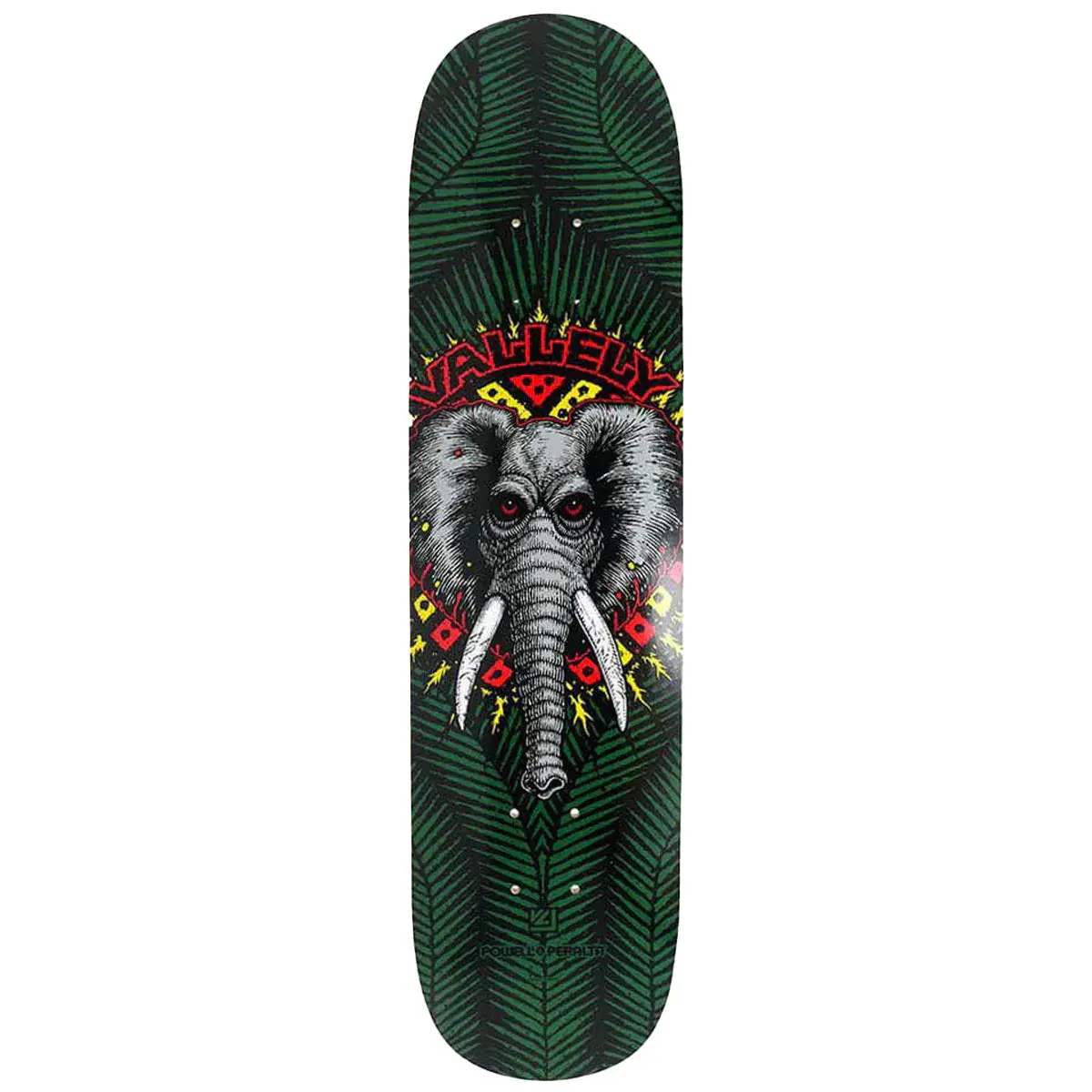 Powell Peralta - Mike Vallely Elephant Green 7.5 Skateboard Deck 1