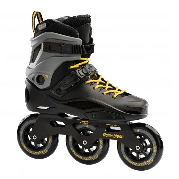 Rollerblade Rb 110 3Wd - Black/Saffron Yellow 1
