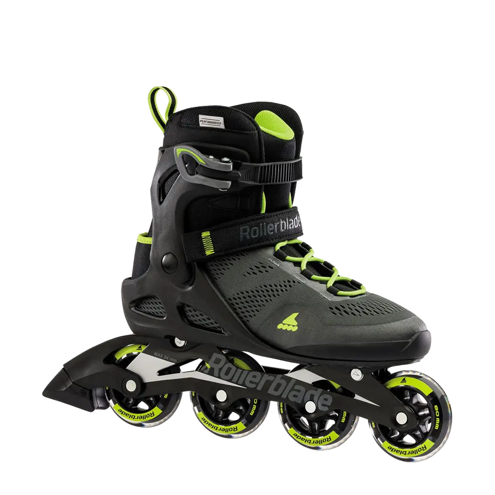 Rollerblade Macroblade 80 - Black/Lime 1