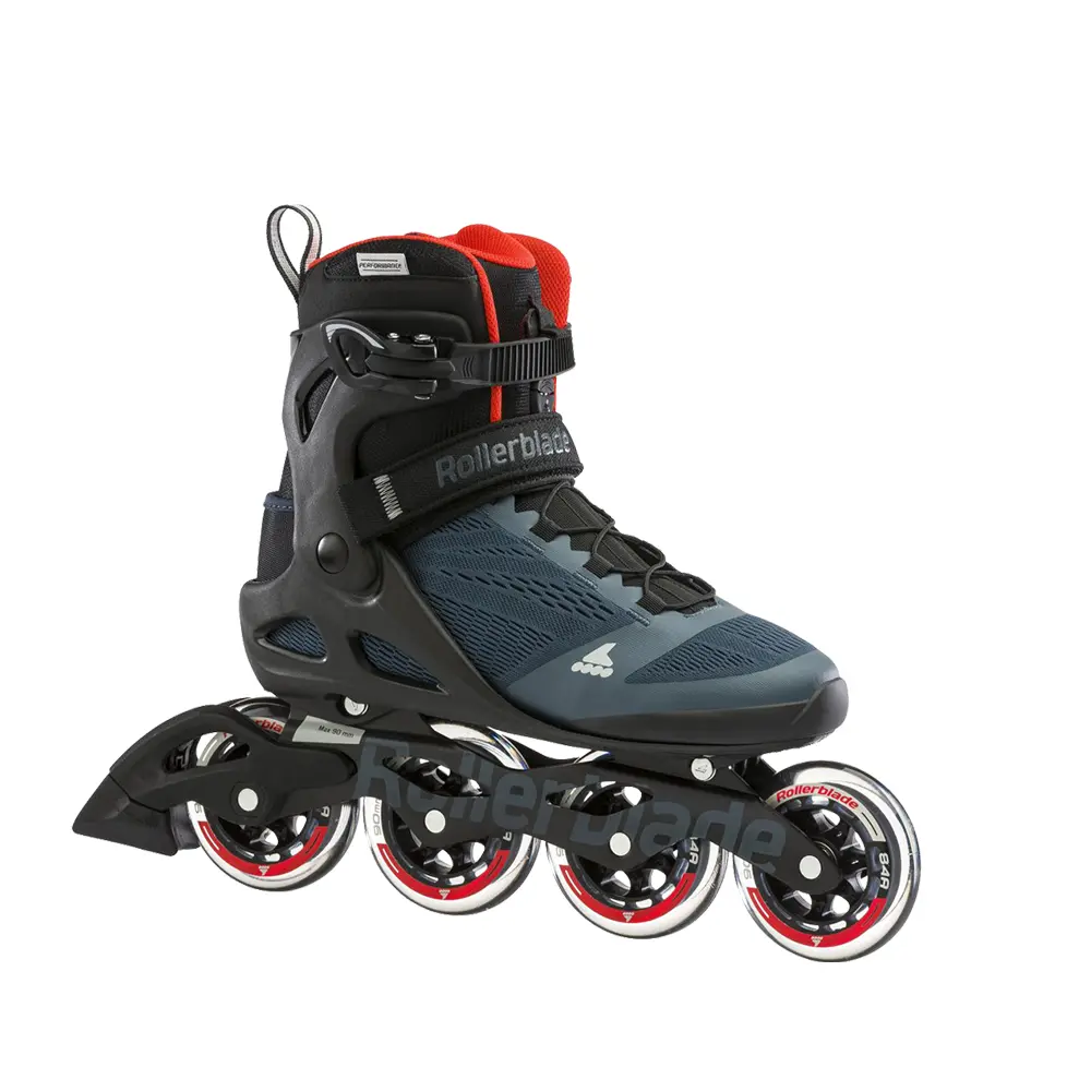 Rollerblade Macroblade 90 - Orion Blue/Spicy Orange 1