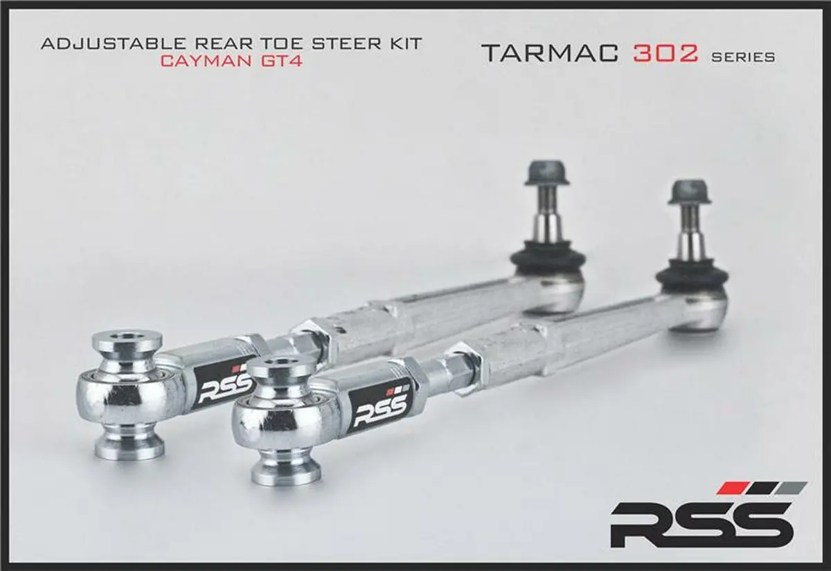 Rss 302 Rear Adjustable Toe/Bump Steer Kit - Porsche 981 Gt4 1
