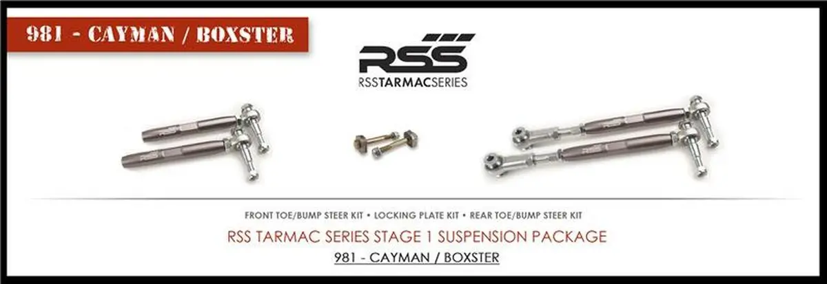 Rss Tarmac Series Stage 1 Kit - Porsche 981/982/718 Boxster/Cayman 1