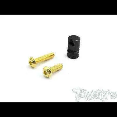 Tworks 7075 Alumn 30-40Mm Fan Mount For Xray T4 Black 1