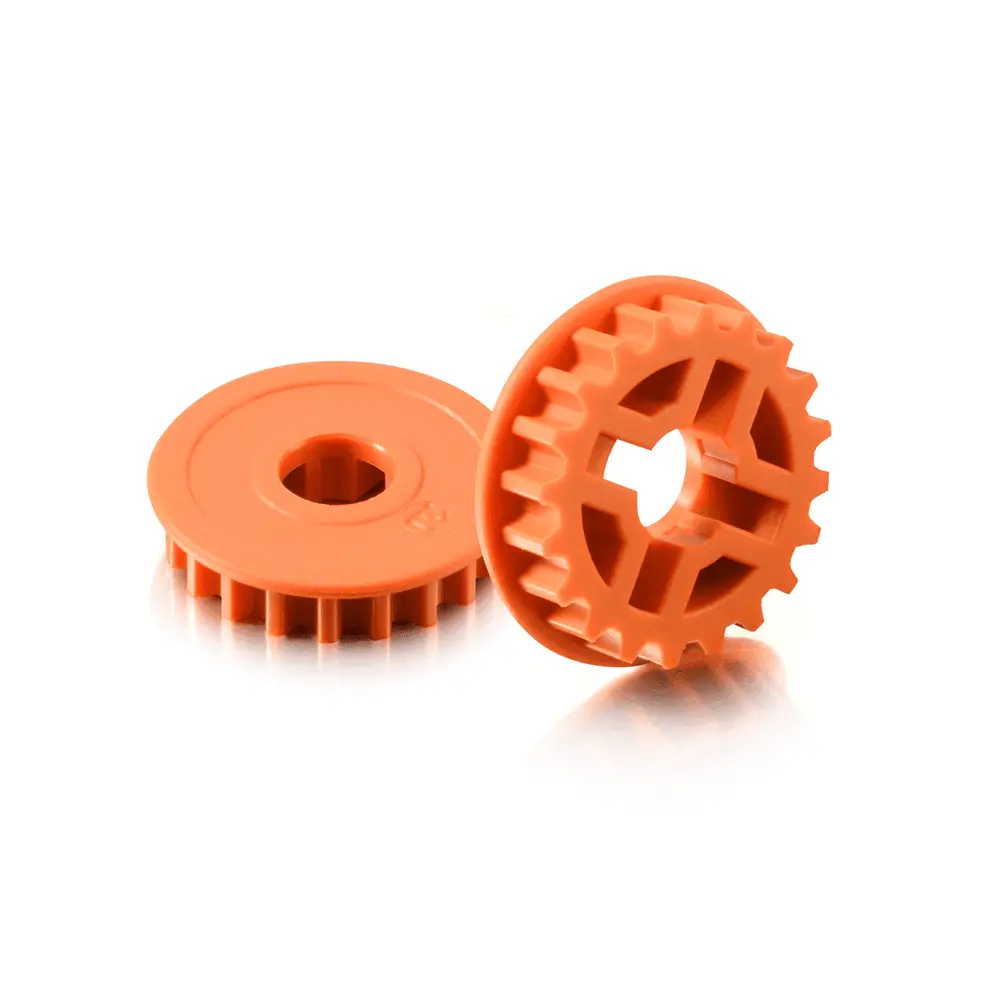 Xray T4 Composite Fixed Pulley 20T - Low Friction - Graphite (2) 1